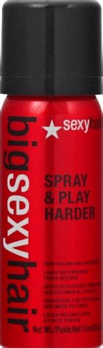 Big Sexy Hair Spray And Play Harder Hairspray 15 Oz Kroger