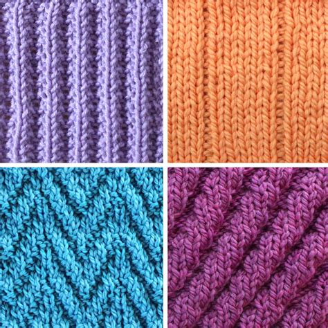 Different Types Of Knitting Stitches