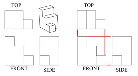 Orthographic Drawing Geometry