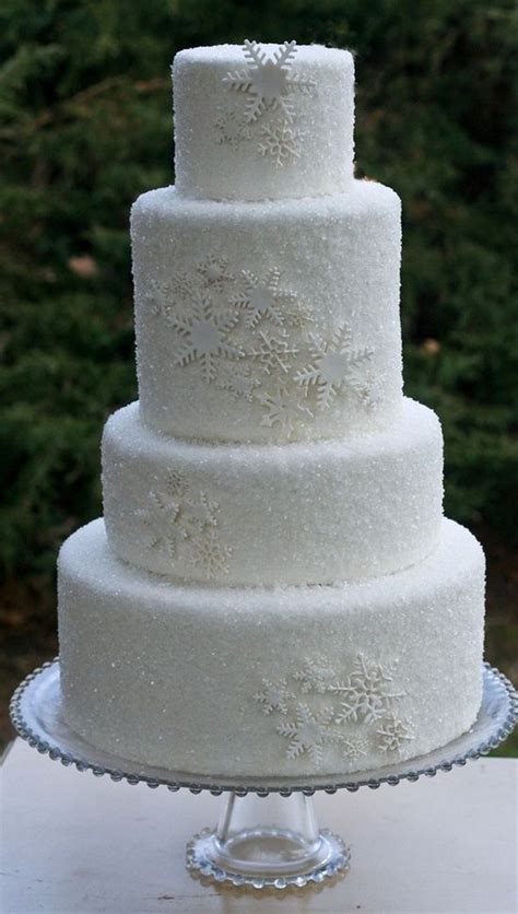 20 Whimsical Winter Wedding Cakes Emmalovesweddings