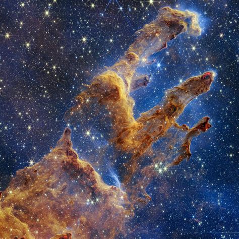 Ghostly Figures Emerge From Pillars Of Creation In New Webb Telescope
