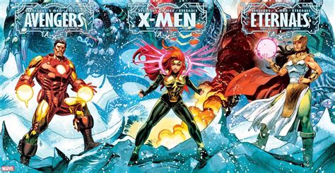 Avengers X Men And Eternals To Crossover In Axe Judgment Day One