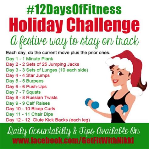 The 21 Day Holiday Season Fitness Challenge Artofit