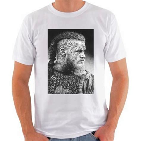 Camiseta Camisa Ragnar Lothbrok Série Vikings A80 no Elo7 Clash