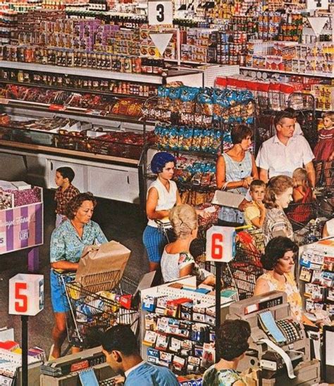 Retail And Shopping Vintage Photos Show How People Shopped In The