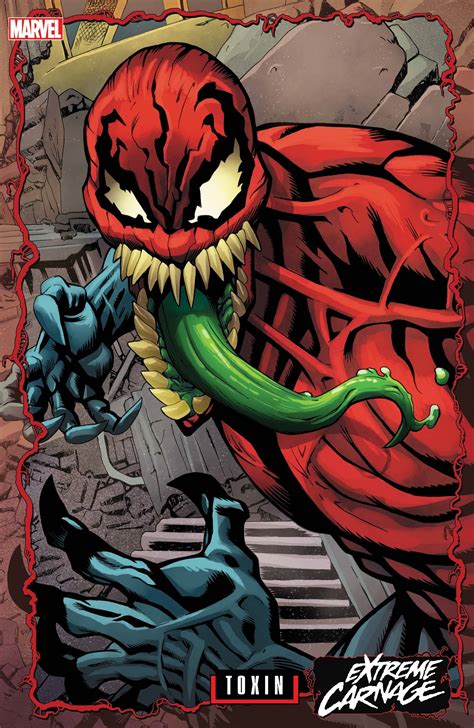 Extreme Carnage Toxin 1 Johnson Connecting Cover Fresh Comics