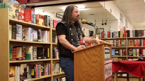 He is the author of the dresden files and codex alera series. Jim Butcher at Copperfield's Books on 10/2/15 (2 of 5 ...
