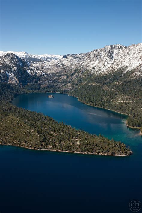 Emerald Bay Lake Tahoe Aerial 7 Lake Tahoe Truckee Scott Shots