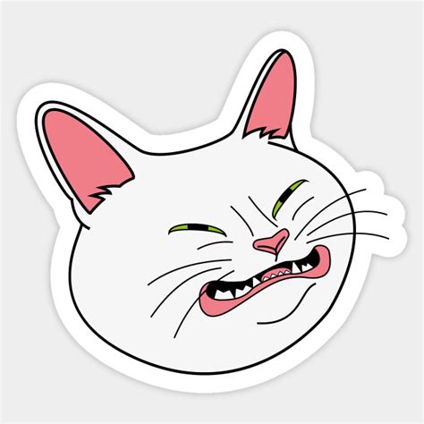 Kot Cat Meme Cat Sticker Teepublic Uk