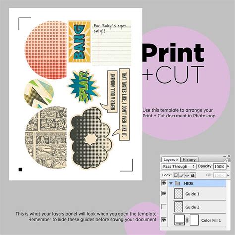 Create A Layered Paper Layout With A Digital Template Part 2