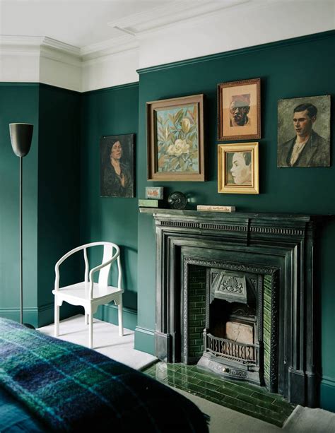 Dark Green Paint Walls Beauty Home Design