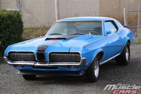 1970 Mercury Cougar Grabber Blue Stroker