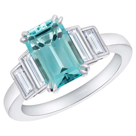 Rare Paraiba Tourmaline And Diamond Ring For Sale At 1stdibs Most