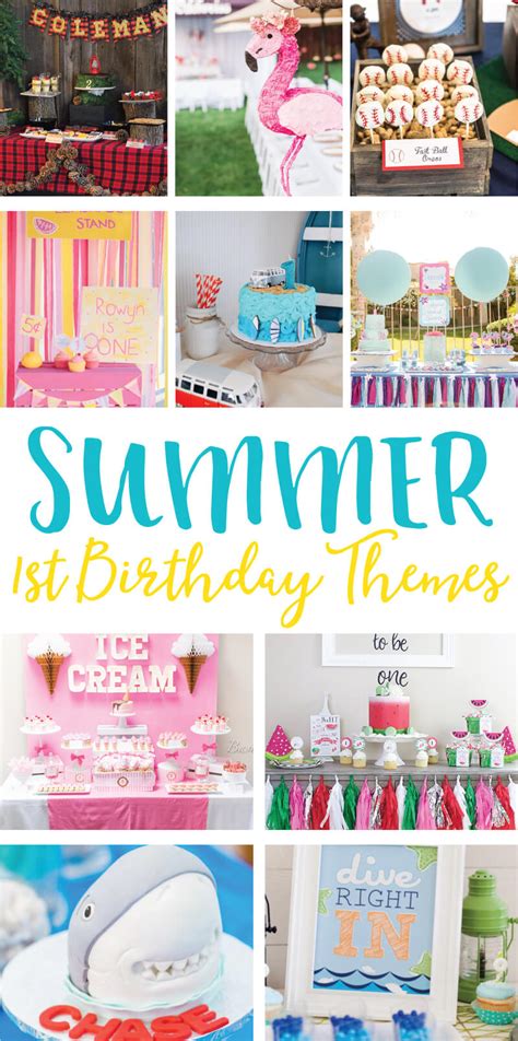 10 Favorite Summer 1st Birthday Party Ideas On Love The Day