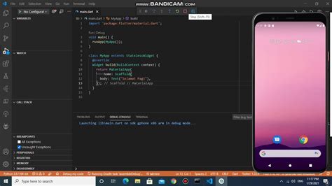 Membuat Aplikasi Pertama Dengan Flutter Di Android Studio Coding