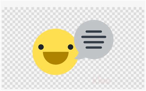 Emoji With Speech Bubble Clipart Emoji Emoticon Speech Warning Icon