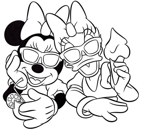 Mickey And Minnie Mouse Drawing Free Download On Clipartmag