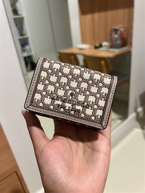 Kate Spade Micro Trifold Wallet Luxury Bags Wallets On Carousell