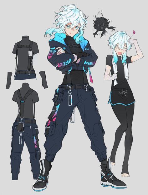 300 Anime Techwear Ideas In 2021 Concept Art Characters Character