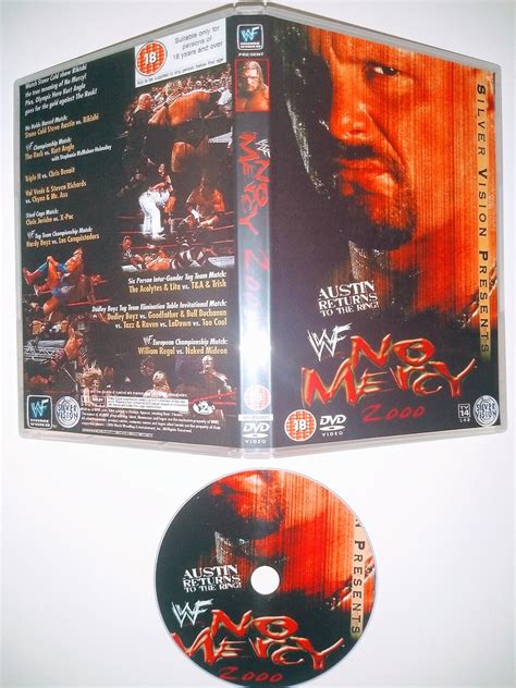 wwf 2000 no mercy 3 dvd and case etsy