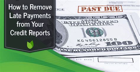 The worst case scenario is that first, you would have to live by cash for the. "How to Remove Late Payments from Your Credit Report" (2020)