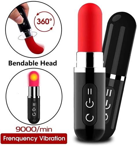 Mini Bullet Vibrator Small Silicone Lipstick Clit Vibrators Sex Toys