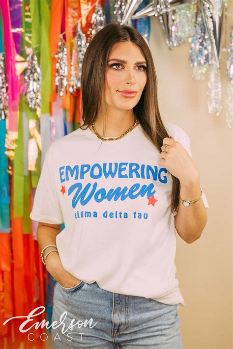 Sdt Empowering Women Tee Emerson Coast