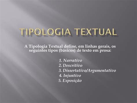 Ppt Tipologia Textual Powerpoint Presentation Free Download Id6352514