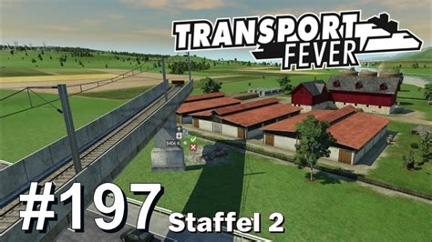 Transport Fever S2197 Einmal über Den Bauernhof Rüber Lets Play