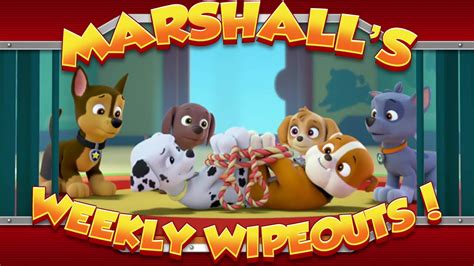Marshalls Weekly Wipeouts Season 2 Pups Save A Sniffle Youtube