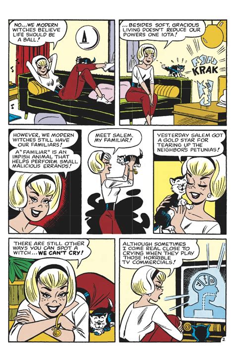 A Sneak Peek At The Sabrina The Teenage Witch 50th Anniversary Comic
