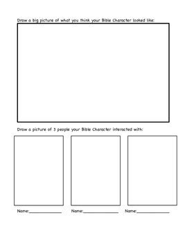 Bible Character Research Project by 3rd Grade Explorations | TpT