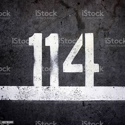 Number 114 Stock Photo Download Image Now Number Alphabet Black