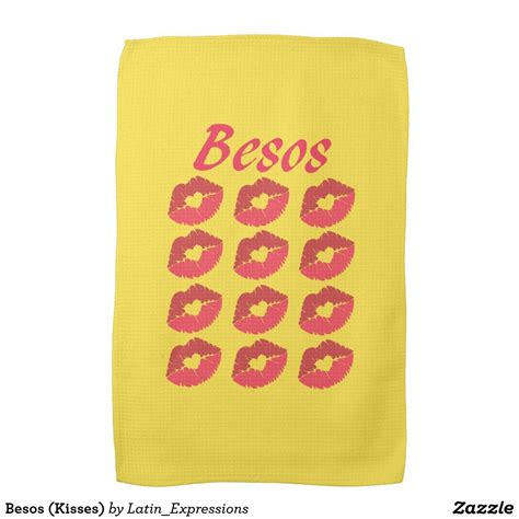 Besos Kisses Kitchen Towel Kitchen Towels