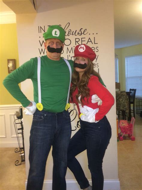 Mario And Luigi Couple Costumes