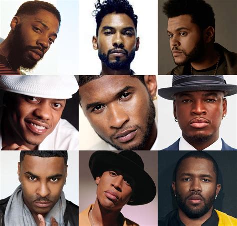 Who Are Your Favorite Male R B Singers Here S A Collage Of The Ones I Listen To The Most R Rnb