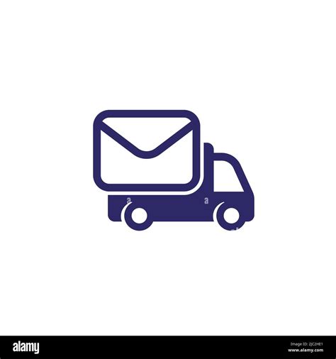 Mail Truck Stock Vector Images Alamy