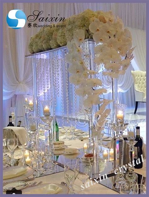Wedding Crystal Decorations For Tables Red New High Quality Crystal