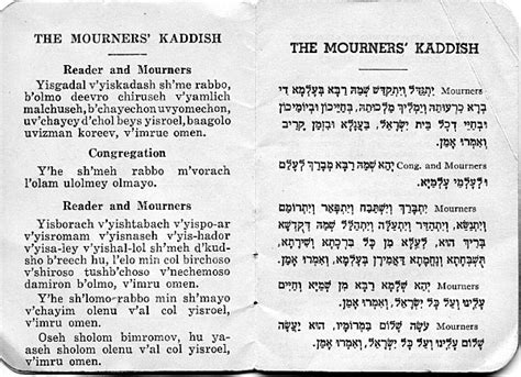 Oztorah Blog Archive Mourners Kaddish Ask The Rabbi