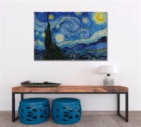 The Starry Night Vincent van Gogh Masterpieces Reproduction – Artesty.com