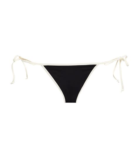 womens marysia black bianco bikini bottoms harrods uk