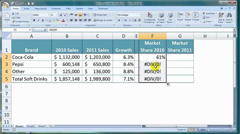 Calculate the firm's stock price book value from the balance sheet. How To Calculate Market Share in Excel - YouTube