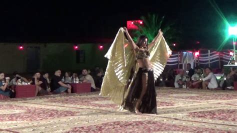 Belly Dancing At Dubai Desert Safari January 2018 Youtube
