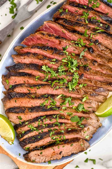 Grilled Flank Steak Simple Joy