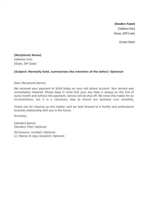 Format Of Acknowledgement Letter Financial Report