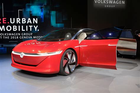 Volkswagen Id Vizzion Concept Unveiled In Geneva — A