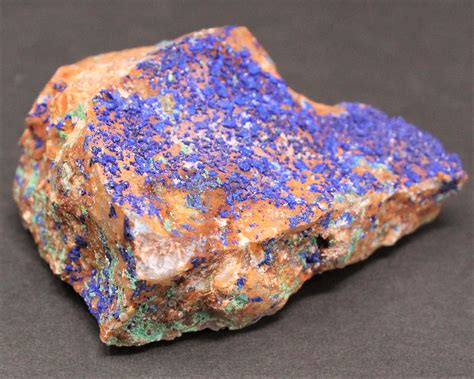 Raw Azurite Crystal On Quartz Azurite Malachite Stone Raw Azurite