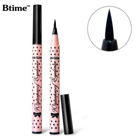 Btime Waterproof Not Dizzy Makeup Eye Liner Liquid Eyeliner Pen