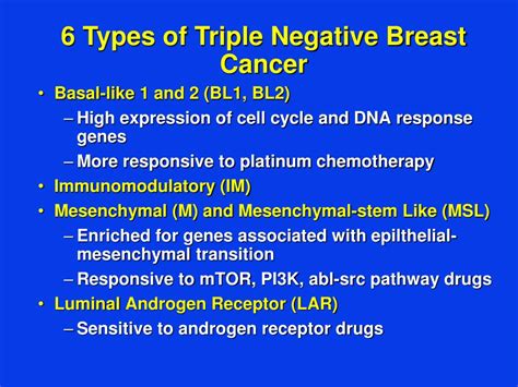 Ppt Whats Positive About Triple Negative Breast Cancer Powerpoint