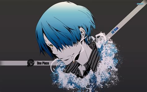Anime Boy Smoking Wallpaper Hd 529808 Cigarette Blue Hair Smoking Red